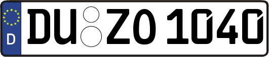 DU-ZO1040