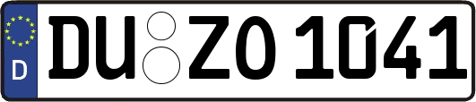 DU-ZO1041