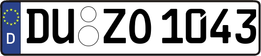 DU-ZO1043