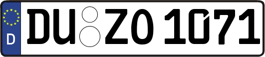 DU-ZO1071
