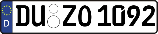 DU-ZO1092