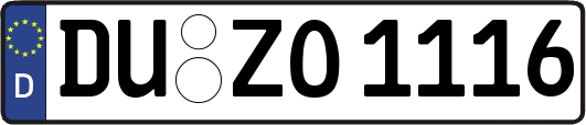 DU-ZO1116