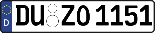 DU-ZO1151