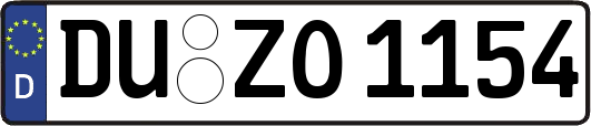DU-ZO1154