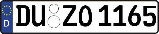 DU-ZO1165