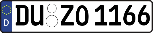 DU-ZO1166
