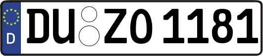 DU-ZO1181