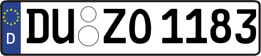 DU-ZO1183