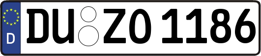 DU-ZO1186