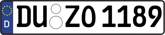 DU-ZO1189