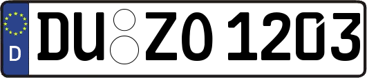 DU-ZO1203