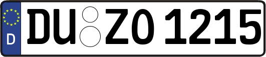 DU-ZO1215