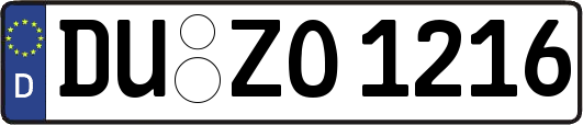 DU-ZO1216