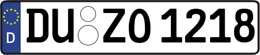 DU-ZO1218