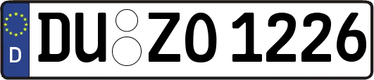 DU-ZO1226