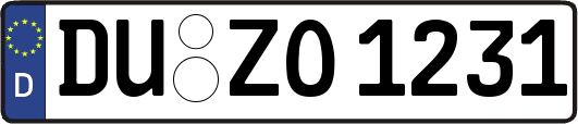 DU-ZO1231