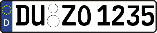 DU-ZO1235