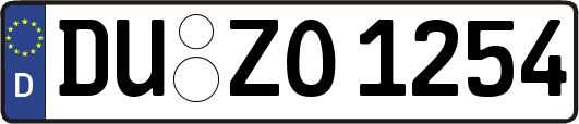 DU-ZO1254