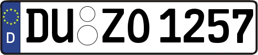 DU-ZO1257