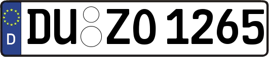 DU-ZO1265
