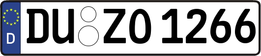 DU-ZO1266