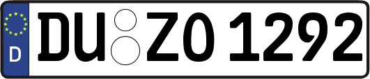 DU-ZO1292