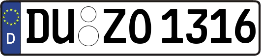 DU-ZO1316