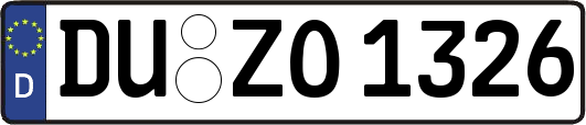 DU-ZO1326