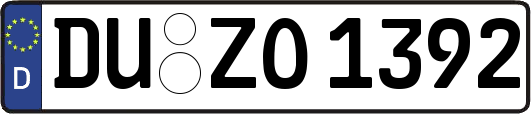 DU-ZO1392