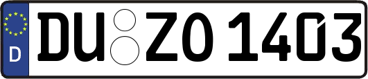 DU-ZO1403