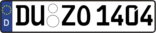 DU-ZO1404