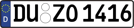 DU-ZO1416