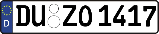 DU-ZO1417