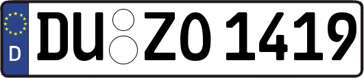 DU-ZO1419