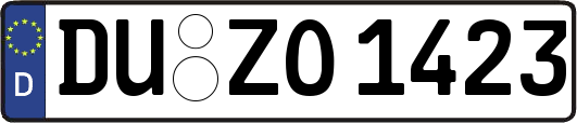 DU-ZO1423