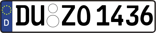 DU-ZO1436