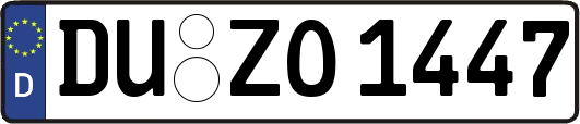 DU-ZO1447