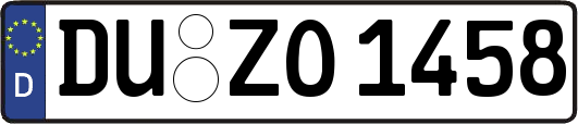 DU-ZO1458