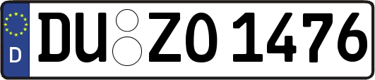 DU-ZO1476
