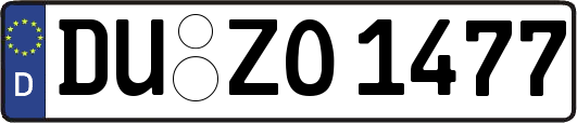 DU-ZO1477