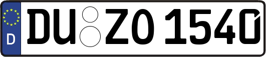 DU-ZO1540