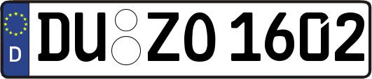 DU-ZO1602