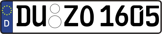 DU-ZO1605