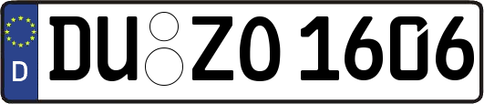 DU-ZO1606