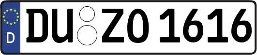 DU-ZO1616
