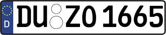 DU-ZO1665