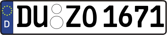 DU-ZO1671