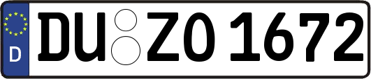 DU-ZO1672