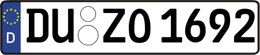 DU-ZO1692