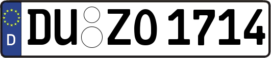 DU-ZO1714